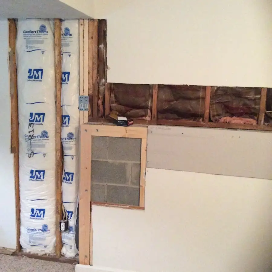Wall insulation replacement during Odor Removal & Deodorization in Pleasant Run